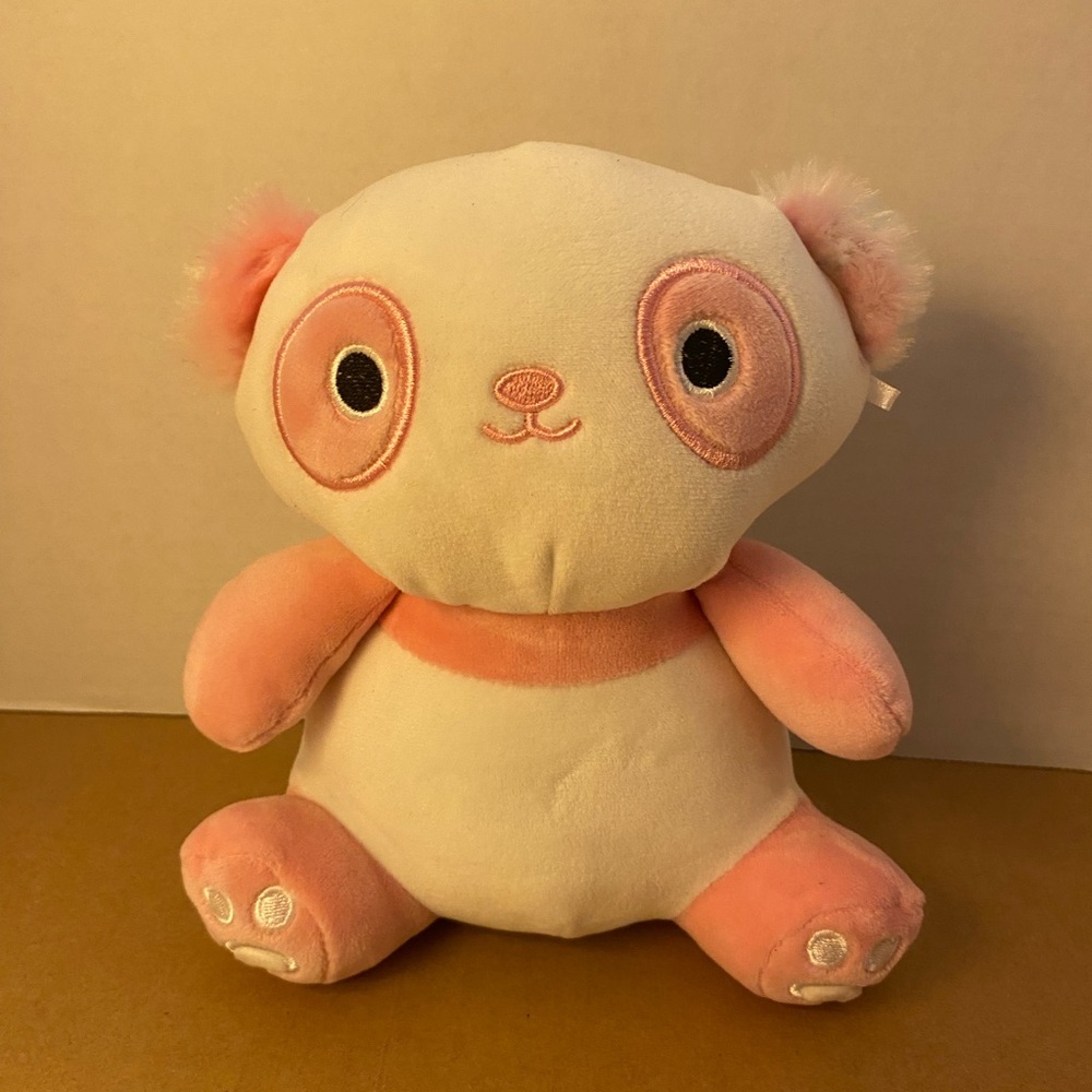 Squishmallows Pink and White Panda Plush
